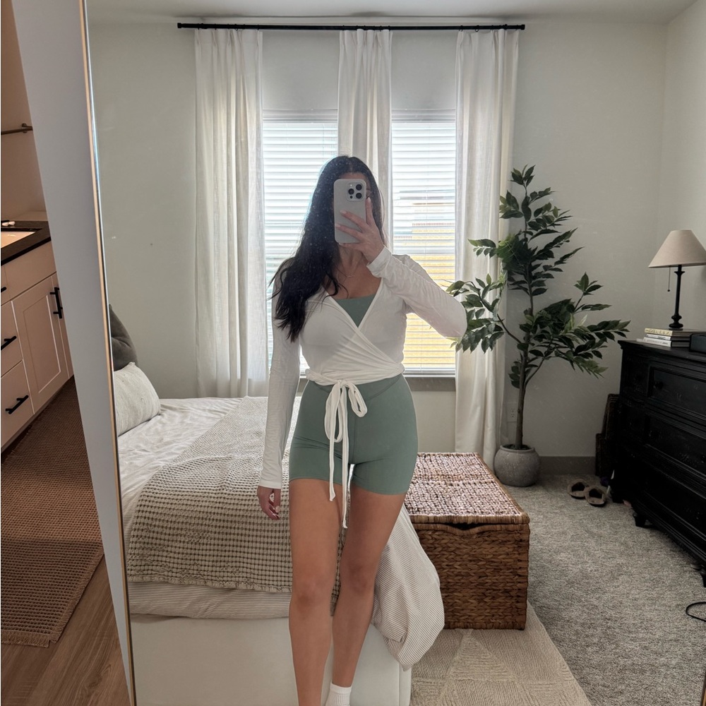 Women's Green Shorts